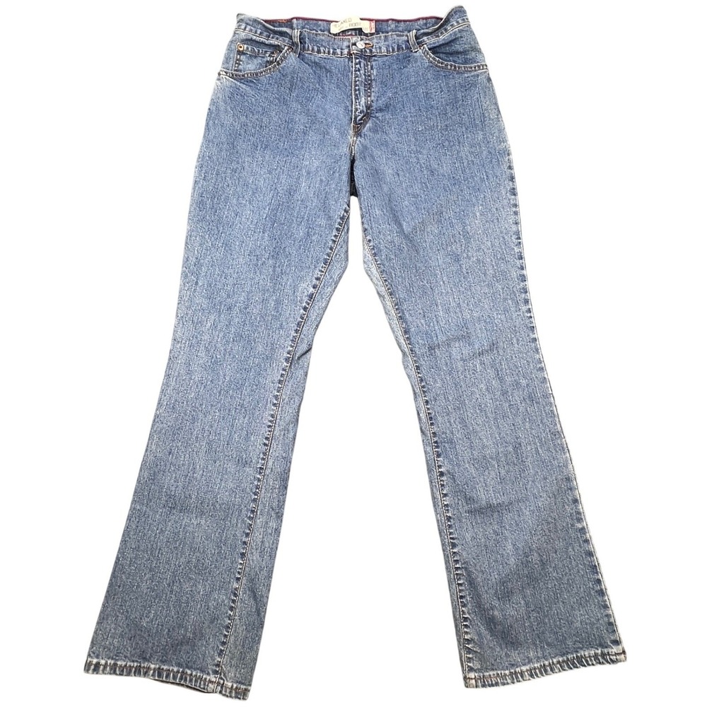 VTG Y2K Levi's Blue 550 Relaxed Bootcut Jeans Womens 14M